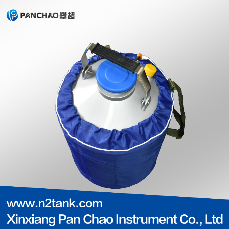 3L6L small capacity liquid nitrogen dewar container tank with vacuum durability