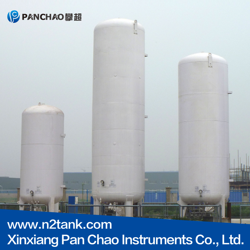 10 cubic meters double wall cryogenic Liquid pressure vessel for sale