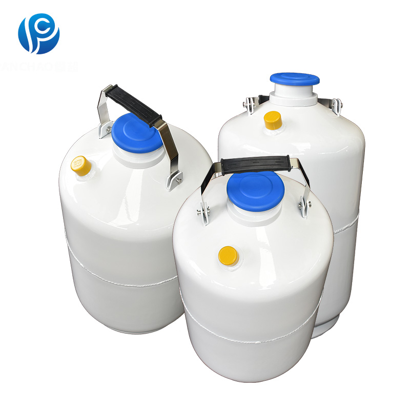 Precautions for the use of liquid nitrogen tanks