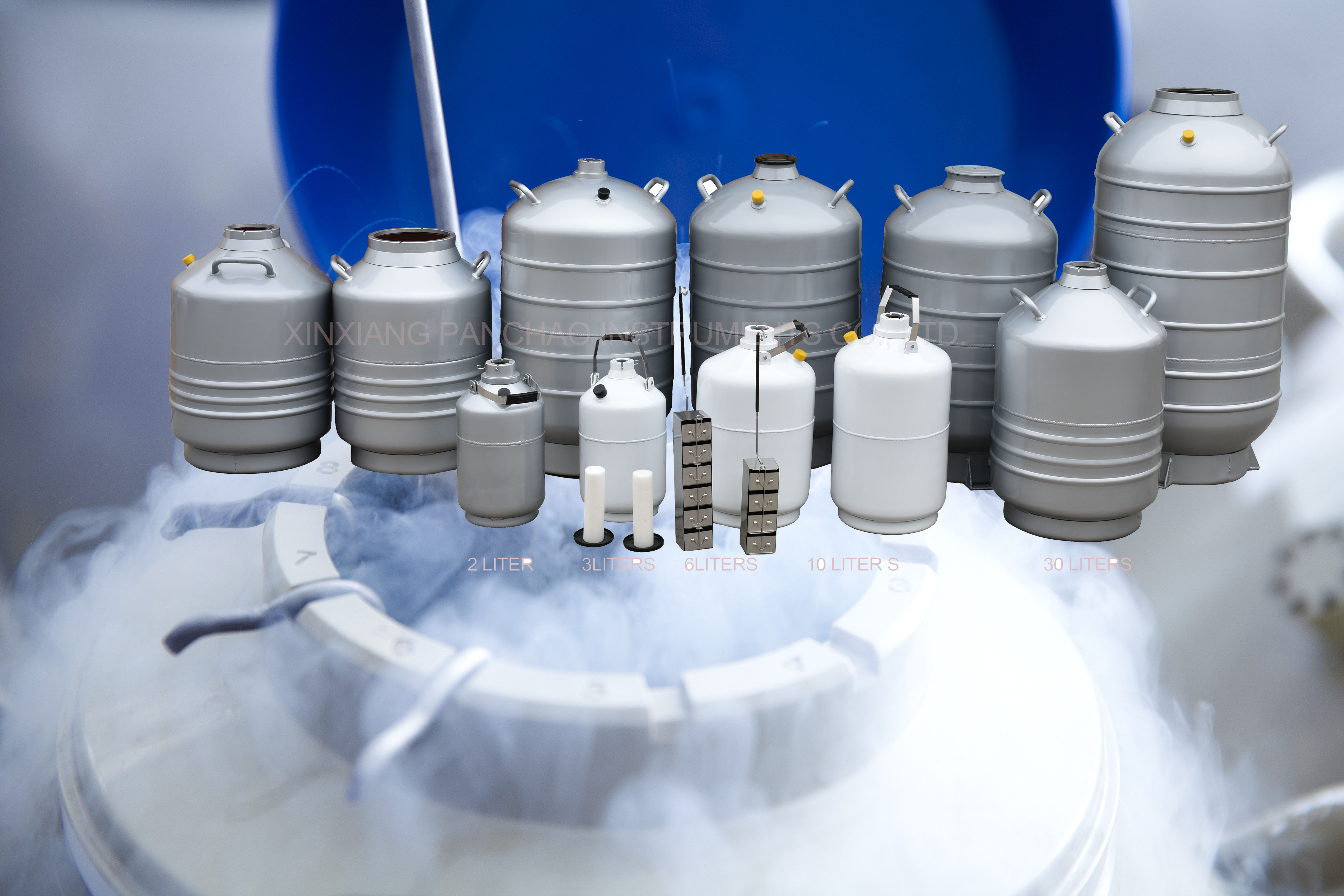 How liquid nitrogen in liquid nitrogen tanks is used in the industry as