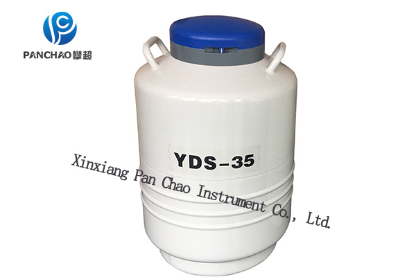  liquid nitrogen semen storage container, ln2 cryogenic embryo storage / transport tank, biological laboratory use liquid nitrogen dewar