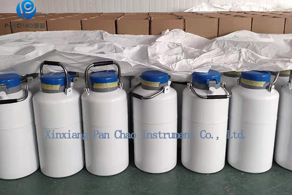 liquid nitrogen semen storage container, ln2 cryogenic embryo storage / transport tank, biological laboratory use liquid nitrogen dewar